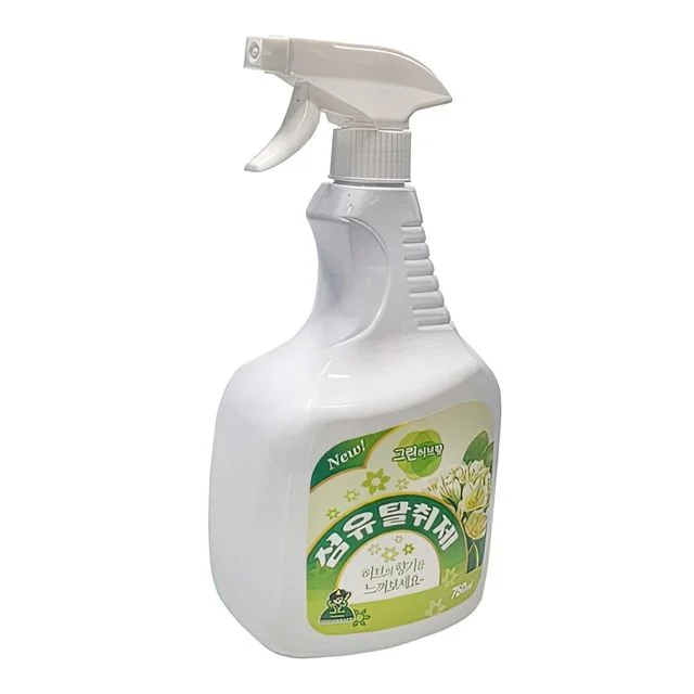 섬유탈취제 옷 침구 냄새 제거 그린허브향 750ml 음식 냄세 코트 룸 교복