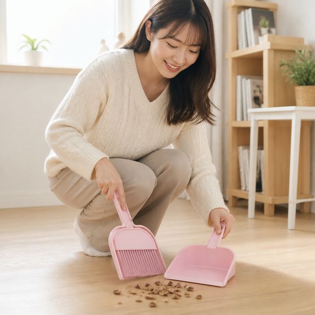 청소용 빗자루 쓰레받기 책상 어린이집 등원 선물