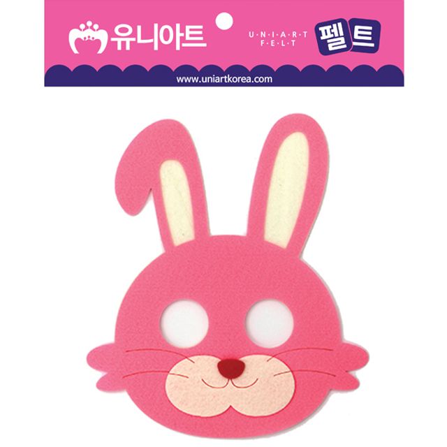 3500 펠트 토끼가면