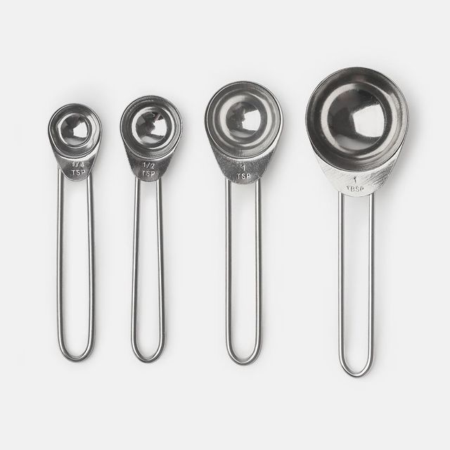 티스푼 세트 베이킹 조리도구 스텐 계량스푼 4종
