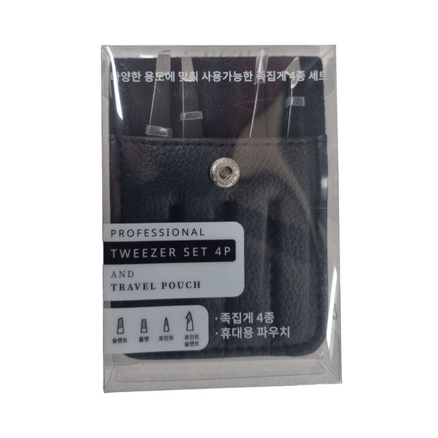 파우치 족집게세트 셀프케어 미용도구