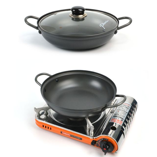 매운탕 경질 찌개냄비 전골냄비 24cm 8호 뚜껑포함