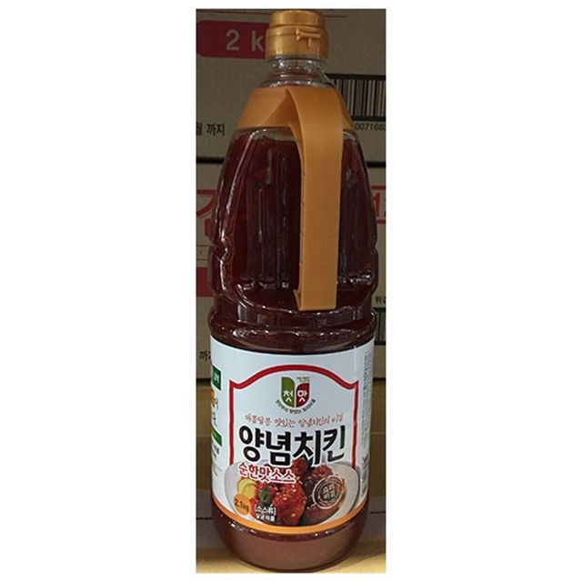 업소용 식당 식자재 재료 순한맛 양념치킨소스 2.1kg