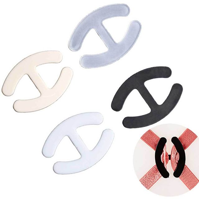 브라끈 흘러내림 방지 클립 4p 홀더