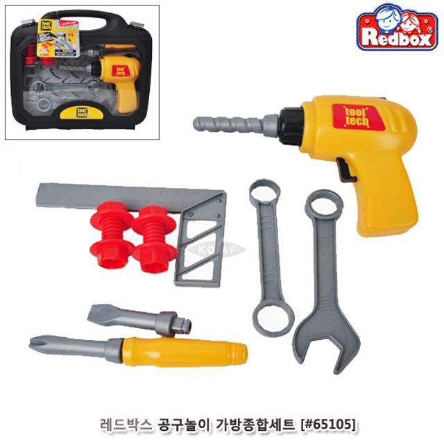 가방종합세트 레드박스 공구놀이 65105