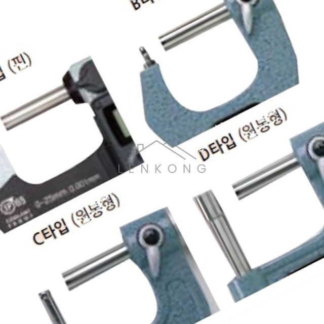 내경측정 외경측정 마이크로미터원통A형 0 25MM/1.8mm M115 302 1EA