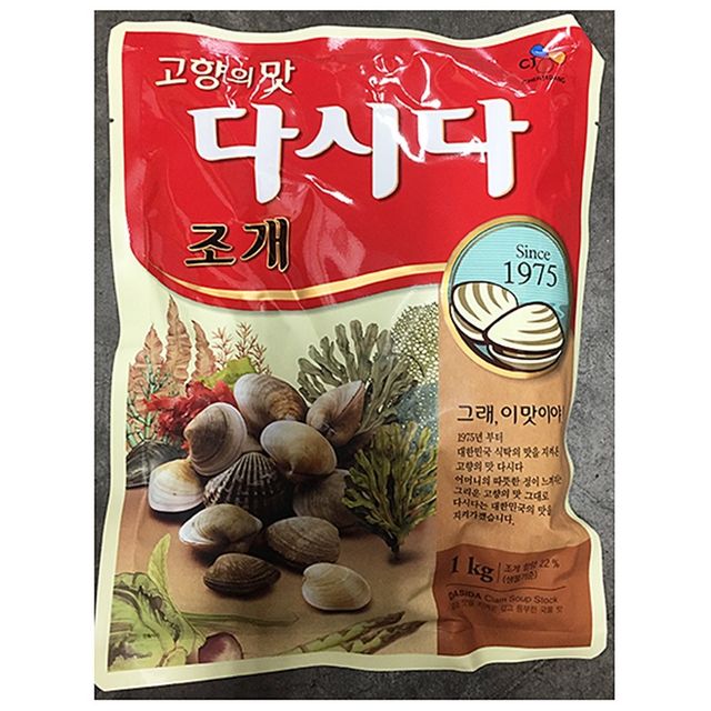 업소용 식당 식자재 조미료 고향의맛 조개다시다 1kg