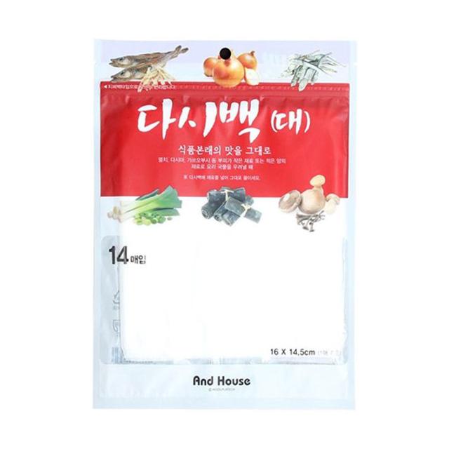 다시팩(대) 14매 다시백 육수팩 일회용다시백 국물백