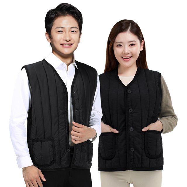 융털조끼 김장조끼 겨울조끼 누빔조끼 방한 깔깔이
