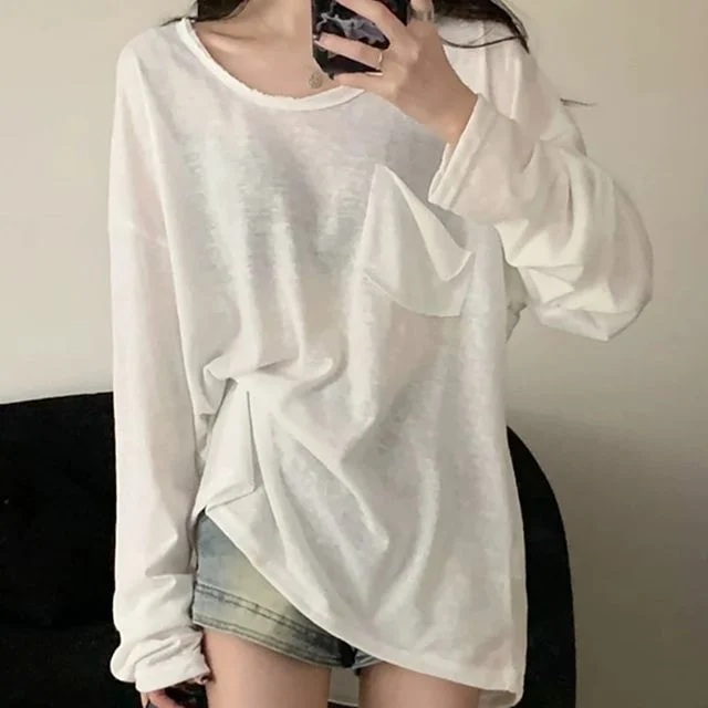 냉감 쿨 긴팔 티셔츠 여성티셔츠 상의 여름셔츠 긴팔티 자외선차단티 쿨티
