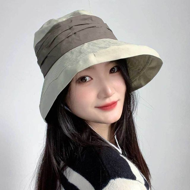 버킷햇 여성용 연카키 벙거지 여성 모자 겨울