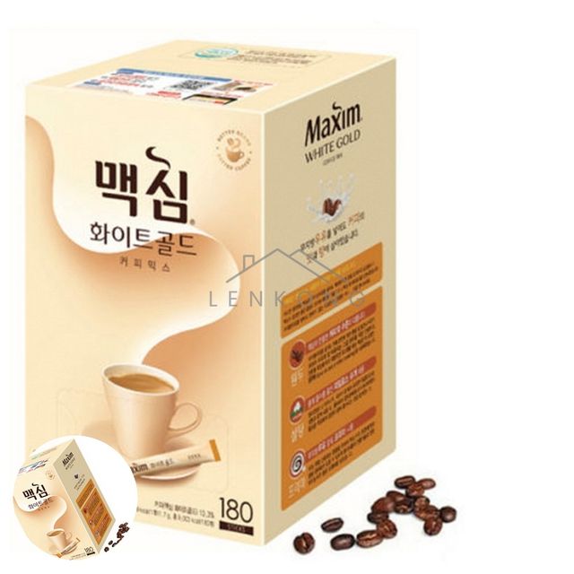 커피믹스대용량 맛있는인스턴트커피 화이트골드 커피믹스 11.7gx180T