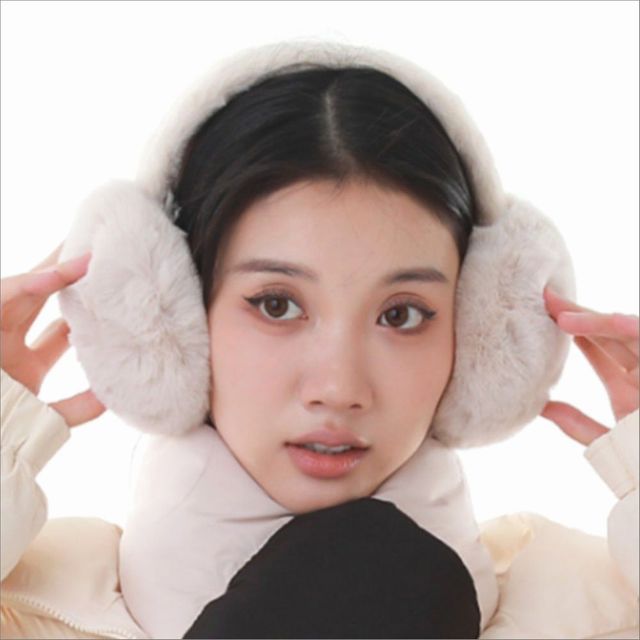 털 귀도리 귀마개 겨울 칼바람 방한 차단 부드러운