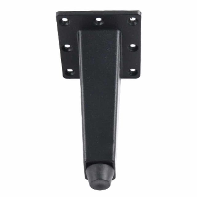 사선다리 100mm 블랙 개당 가구조절발 쇼파다리