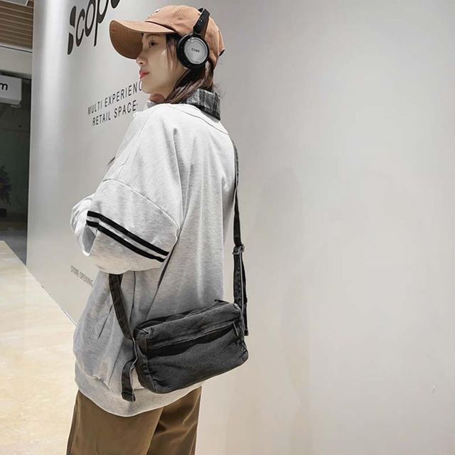 가죽 가방 크로스가방 학생 에코 여성숄더백 직장인
