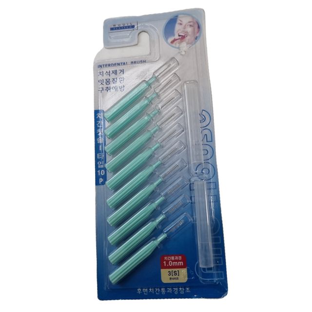 치간칫솔 I타입 10P S 덴탈 이빨 닦이 냄새 제거