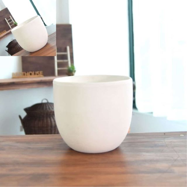 토분.비안코 화이트 16x14cm 화이트화분 화이트토분 흰색화분 흰색토분