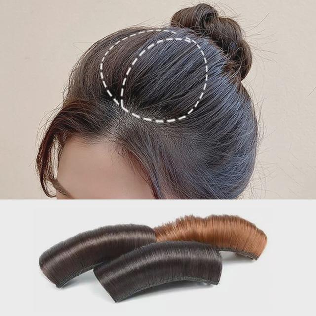 정수리 부분 가발 머리 볼륨 뽕 패드 헤어 소품