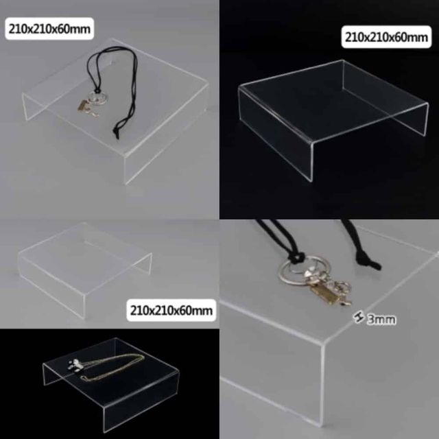 정사각 ㄷ형 진열대 210x210x60mm 마트진열대 회전진열대 매장진열대 물품진열대 진열장