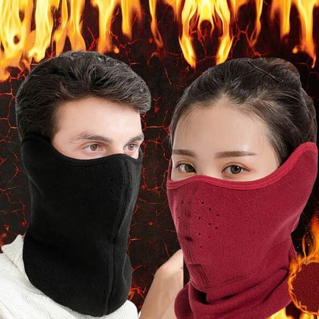 겨울 방한 기모 안면마스크 복면 스키 보드 낚시