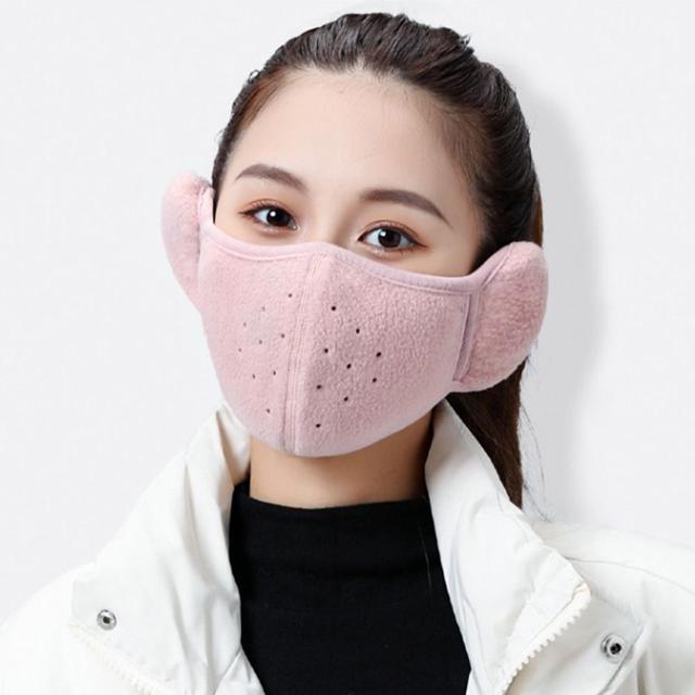 귀마개 보온용마스크 따뜻한 기모보온마스크 새부리형
