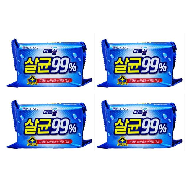 크리오 마르셀 살균 99% 세탁비누 230g 4입
