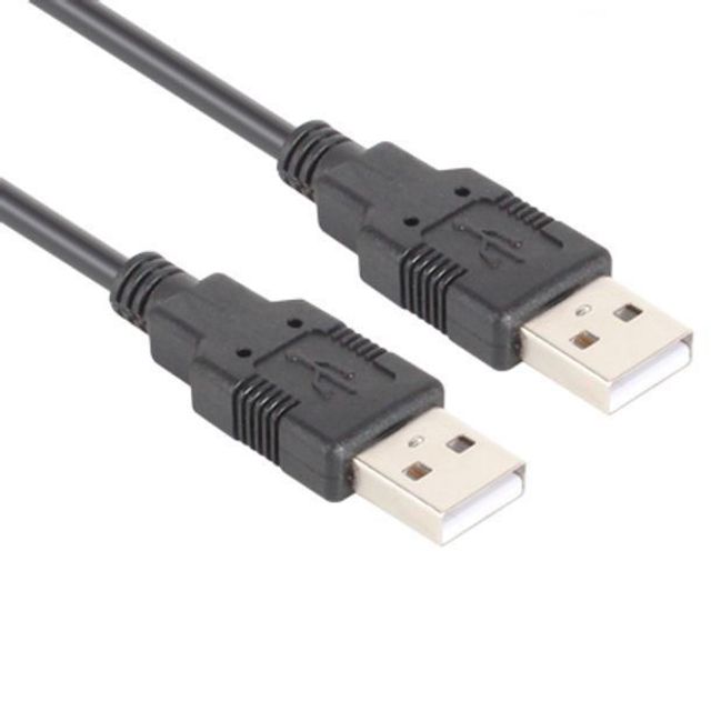 NETmate USB2.0 AM AM 케이블 1m 블랙