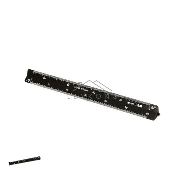 제도용삼각자 삼각형자 삼각스케일자 150mm