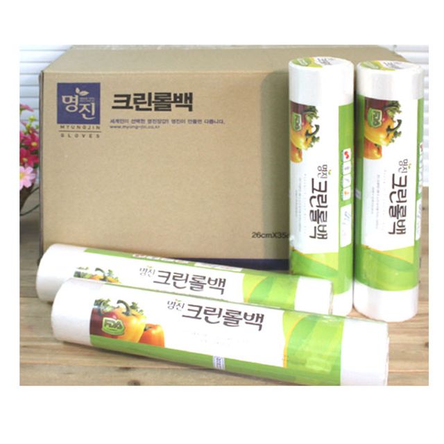 혜명몰 (BOX)명진크린롤백25x35x200매(중)_30개입 캠핑일회용품 쉐프위생백 주방소모품 소분용비닐 주방비