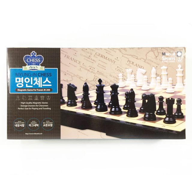 명인랜드 자석 체스 M 200 자석놀이 자석게임