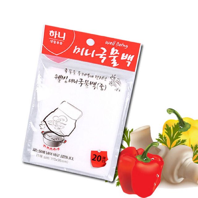 하니 미니 국물백 중 20매 - 다시팩 국물망 육수망