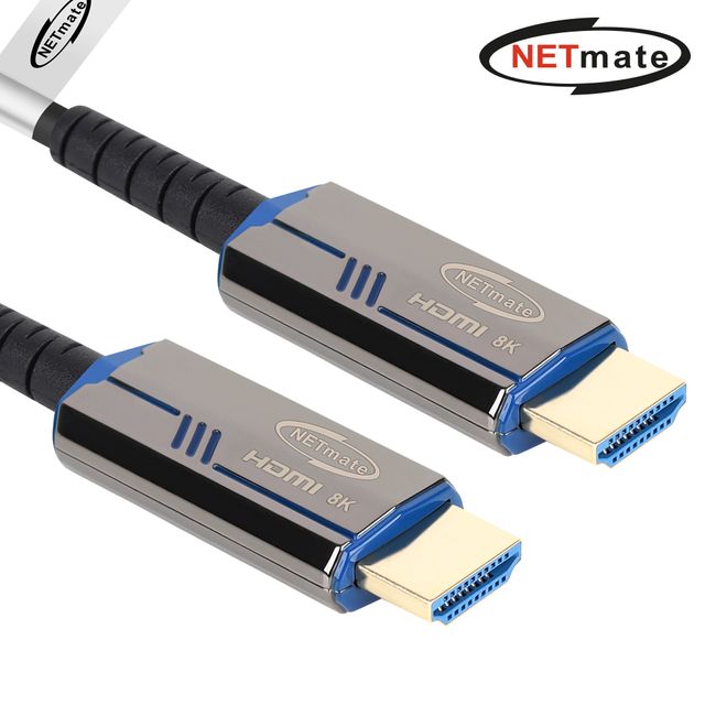 HDMI2.1 하이브리드 AOC 케이블 40m 블루 NM-HAP40BL