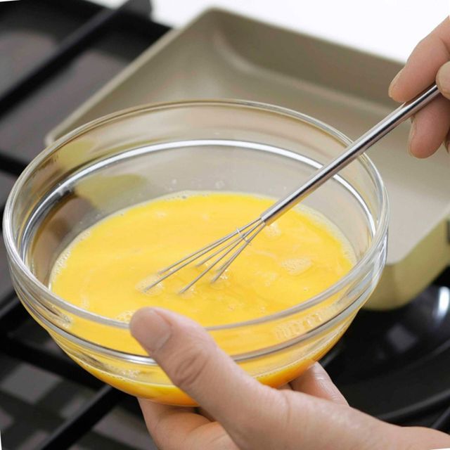 계란찜만들기 드레싱섞이 머랭휘핑기 일본 올 스텐 미니 거품기 계란 휘핑기 2P