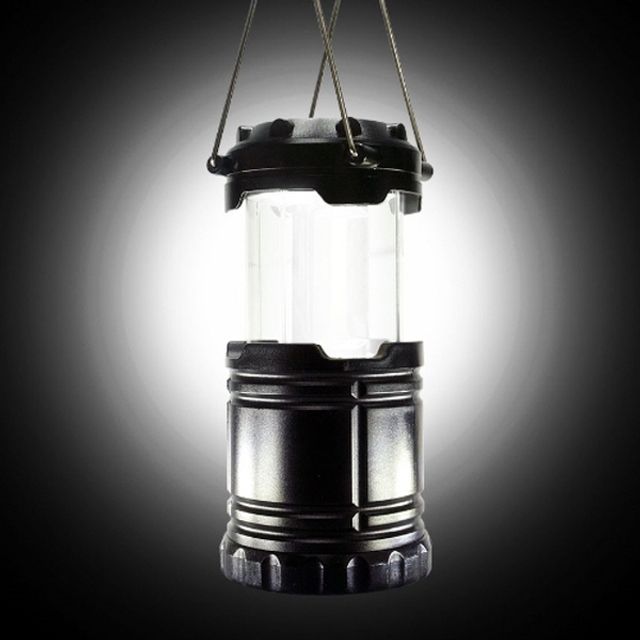 열면 켜지는 다용도 COB LED랜턴