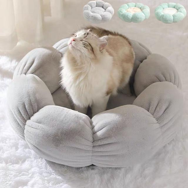 겨울 강아지 고양이 방석 40cm - 애견 침대 쿠션 쇼파
