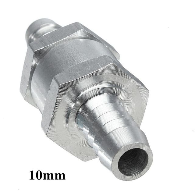 금속 체크밸브 역류방지 커넥터 10mm 알루미늄합금