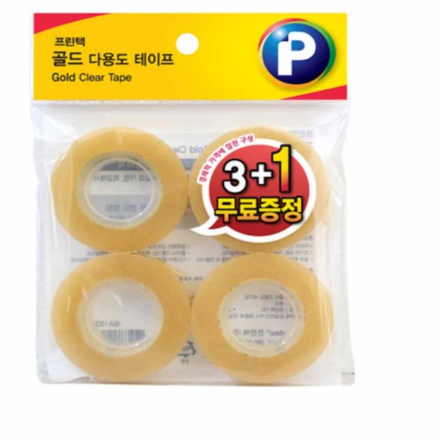 다용도 테이프 리필4개 테이프리필 테이프심 초강력양면테이프리필 실리콘테이프리필 스티커테이프리필