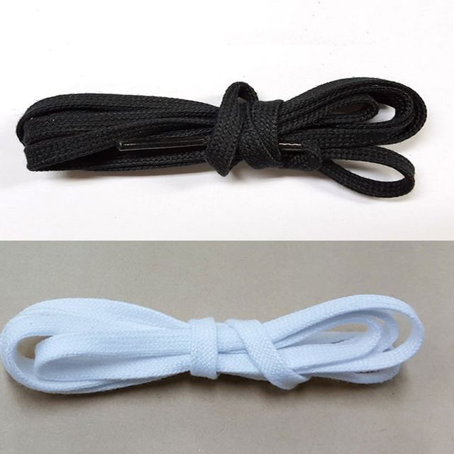 10쌍묶음 5mm 면평끈 폭이 얇은 신발끈 운동화끈