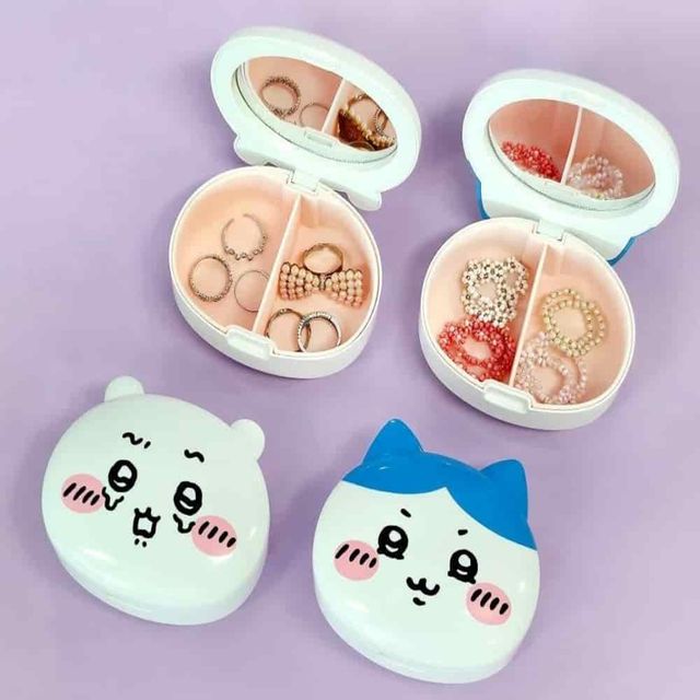 치이카와 액세서리함 랜덤 쥬얼리보관함 반지케이스 휴대용악세사리함 악세사리보관함