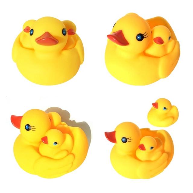 오리가족 목욕놀이