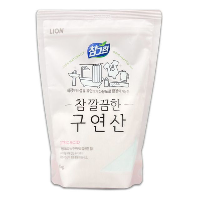 구연산 1kg 대용량 청소용 과탄산소다 대체제, 자연 친화적 물때 제거