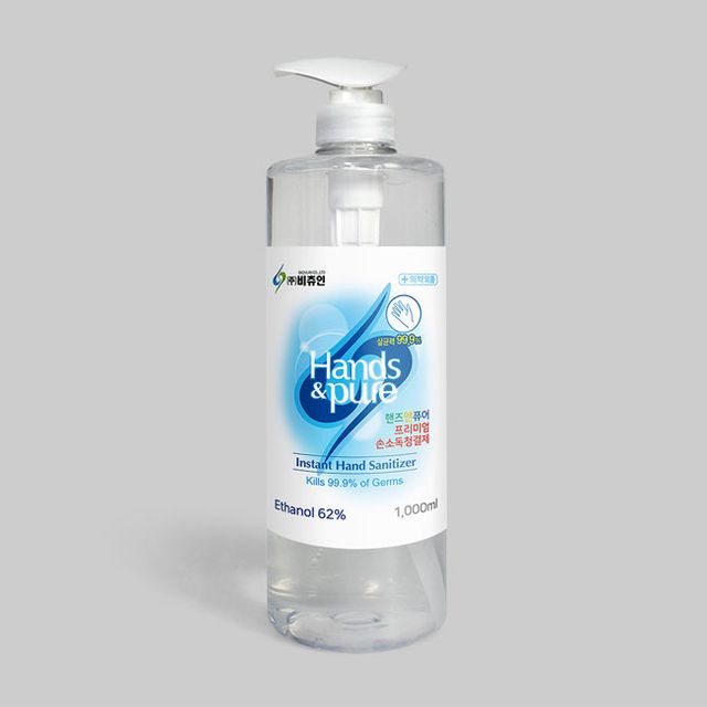 핸즈앤퓨어 손소독제 대용량 1000ml