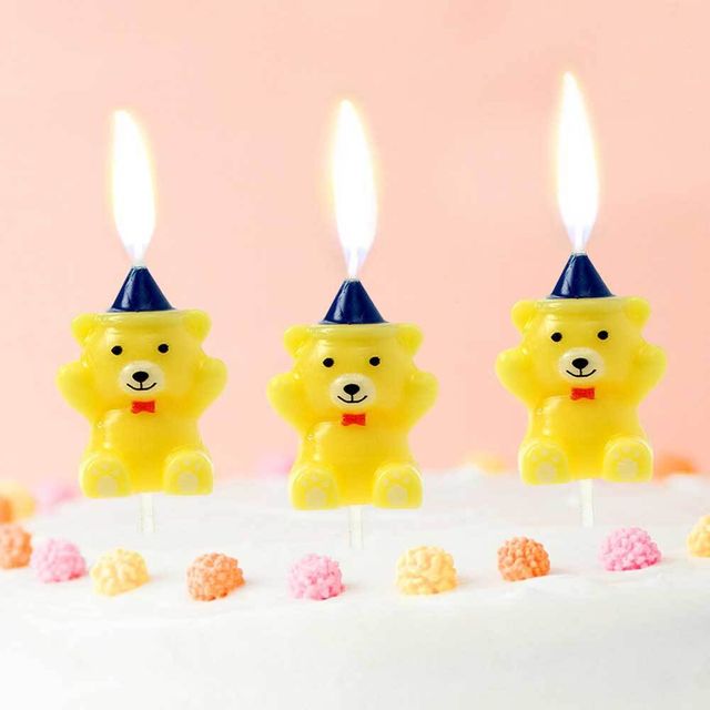 케이크초 생일초 파티초 생일촛불 곰돌이캔들