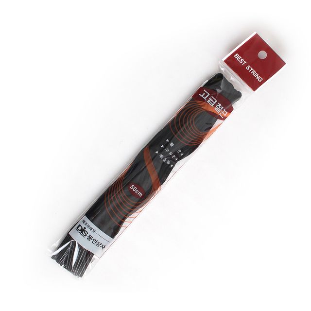 동인 문서 고급 철끈 구두끈 50cm 1봉 18개입