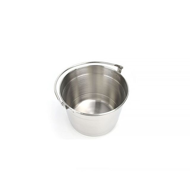 업소용 스텐 고급 깍두기통 소(뚜껑 미포함) - 위생적인 김치 발효 보관