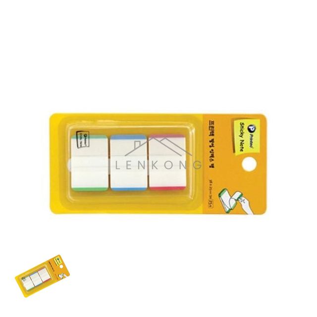 플레그 팝업플래그 스티키노트 인덱스탭 라인 3색 38x25 25매