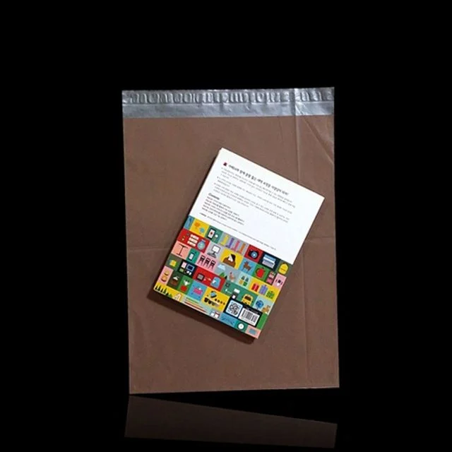 잘 안찢어지는 LDPE 택배봉투 모카 50X60cm+4cm 50매