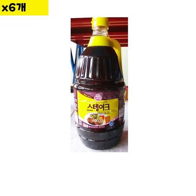 식자재 유통 도매 스테이크소스 오뚜기 2.1Kg x6개