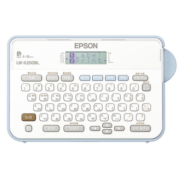 EPSON 라벨프린터 LW-K200BL - 컴팩트한 사무용 라벨 인쇄기