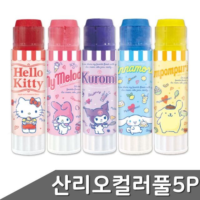 캐릭터즈 25g 5개입 ZF 컬러풀 산리오